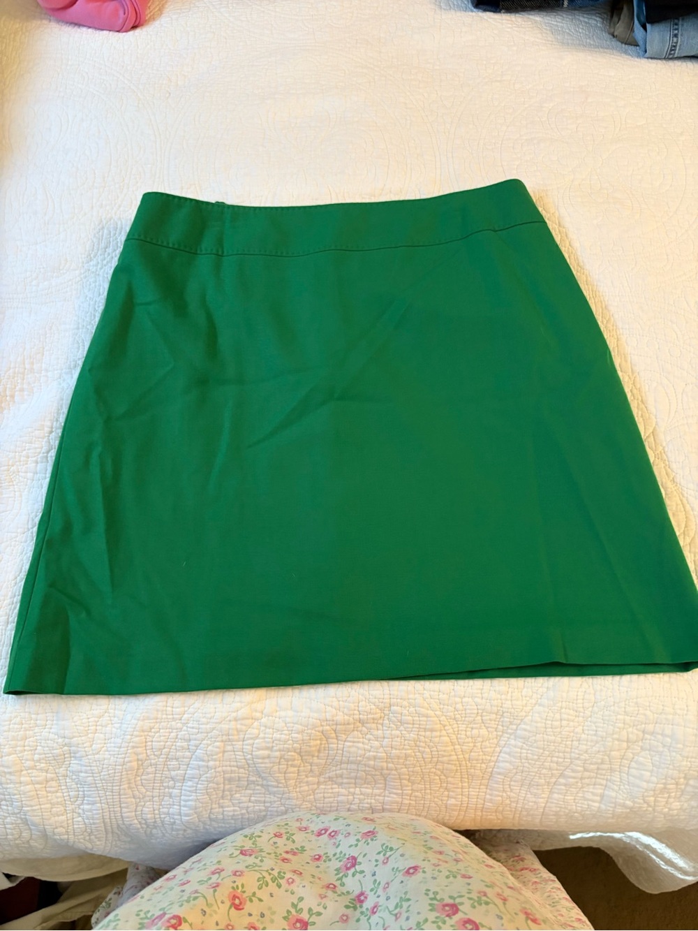 Talbots Green Mini Skirt